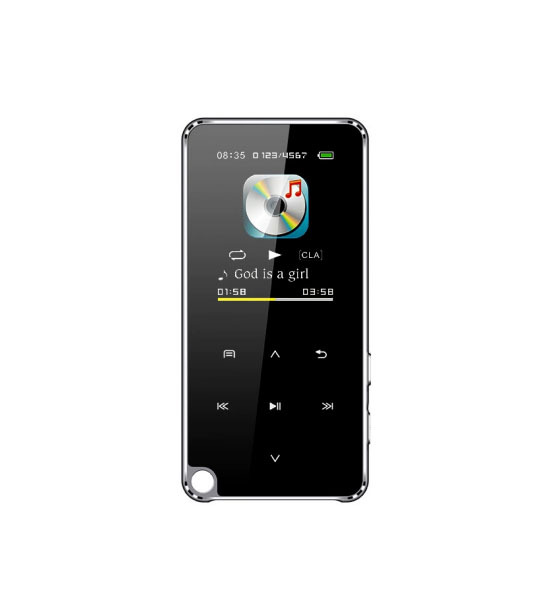 High--quality Mirror Design FM Radio Voice Activated Digital Voice Recorder