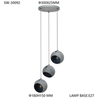 Nueva Lámpara de Techo LED Minimalista Nórdica, Lámpara Colgante para Sala de Estar, Comedor, Loft