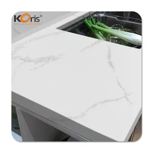 Koris pedra aritiva banheiro mármore aritivo, cozinha banheiro vanity top grande estilo calacata folha de superfície sólida