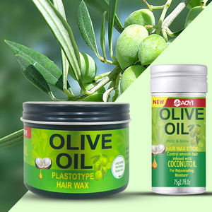 Cire coiffante professionnelle à l'huile d'olive pour <span class=keywords><strong>salon</strong></span>, contrôle des bords, mousse capillaire bouclante 4C, sérum protecteur thermique pour <span class=keywords><strong>coiffure</strong></span> - Product Image 4