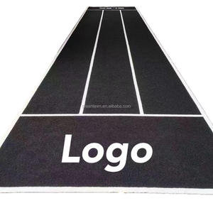 <span class=keywords><strong>Gazon</strong></span> <span class=keywords><strong>synthétique</strong></span> noir artificiel pour tapis de fitness, taille, logo et couleur personnalisables, <span class=keywords><strong>gazon</strong></span> pour traîneau lesté Hyrox, durable, antidérapant - Product Image 1