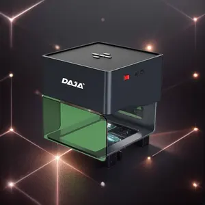 DJ6 alat ukir Laser Desktop portabel, mesin pemotong kertas timbul Laser Label Mini
