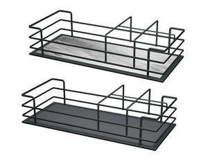 Organisateur de rangement de cuisine coulissant latéral en stratifié compact gris foncé pour armoire commerciale, idéal pour hôtels de luxe - Product Image 5