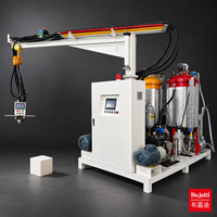 Machine à mousse PU haute pression Bujatti pour la structure de boîtes isolées