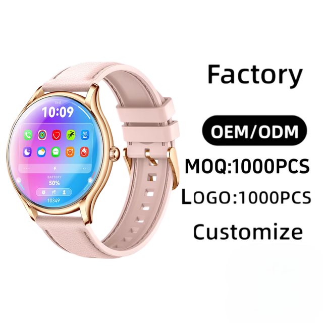 2026 Ladies Smart Watch Elegant Fashion Design BT Call Heart Rate Monitor, Custom Smartwatches, Direct From the Factory