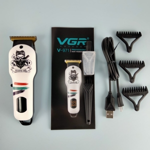 <span class=keywords><strong>Tondeuse</strong></span> à <span class=keywords><strong>barbe</strong></span> en métal Vgr V-971, nouvelle conception, <span class=keywords><strong>tondeuse</strong></span> à cheveux <span class=keywords><strong>professionnelle</strong></span> sans fil, <span class=keywords><strong>tondeuse</strong></span> à cheveux pour hommes - Product Image 6
