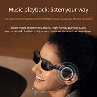 Lunettes de créateur intelligentes à l'IA pour les professionnels | Caméra HD 8MP, assistant IA, traduction en temps réel et lunettes de soleil avec protection UV