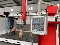 Machine de gravure CNC 5 axes ANBEN pour le bois, la sculpture de meubles, le travail du bois, prix compétitif, MDF, armoire, PVC, moteur Yaskawa du Japon, PLC