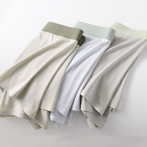 Calzoncillos bóxer para hombre modal de marca con logotipo personalizado, calzoncillos bóxer de pierna corta sin costuras de calidad superior para hombre, ropa interior para hombre - Product Image 1