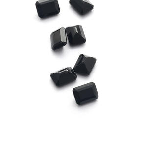 ジュエリー作りのためにカットファンシーゴビ瑪瑙自然宝石ドルジー瑪瑙オニキスファセットバゲットカット - Product Image 3