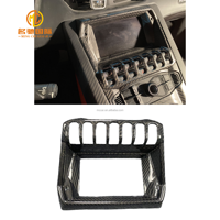 Kit de garnitures de style pour panneau de commande central en fibre de carbone sèche pour l'intérieur de voiture Lamborghini Aventador LP700 LP720 2011~2017