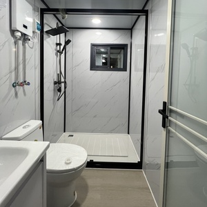 Villa modulaire préfabriquée en acier léger mobile, pliable, maison de vie miniature portable, maison conteneur extensible - Product Image 5