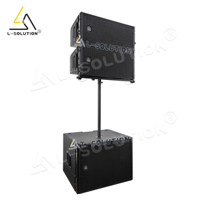 4 pcs hdl20 kép 10 inch dòng mảng loa hoạt động hdl18 điện duy nhất 18 inch loa siêu trầm hộp loa hệ thống âm thanh trong buổi hòa nhạc - Product Image 4