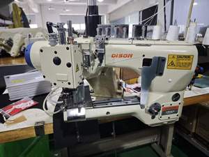 DS-6200-02MS Direct Drive Feed Off the Arm <b>4</b> Needle <b>6</b> Thread Flat Seamer Interlock Sewing Machine - Product Image 2