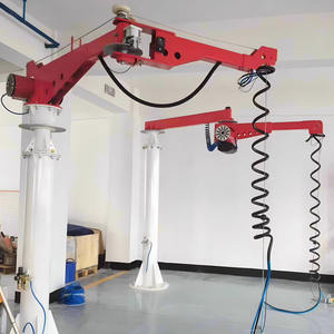 Guindaste Elétrico Tipo Coluna Fixa para Oficina, Carregamento e Paletização Leve, Interno e Externo - Product Image 1