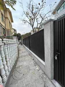 Hiện Đại Nhôm Slat Hàng Rào Hệ Thống 6 Ft Có Thể Thu Vào Trượt Louver Cổng Hàng Rào Cho Nhà Ở Và Sử Dụng Nhà - Product Image 5