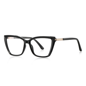 2242 TR90 Metal kadın çerçeve gözlük gözlük gözlük için optik gözlük için yüksek kalite fabrika doğrudan tedarik bahar menteşe - Product Image 2
