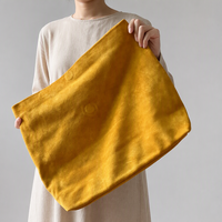 Sac à main en cuir de luxe sur mesure OEM, sac à main en cuir suédé surdimensionné pour les voyages