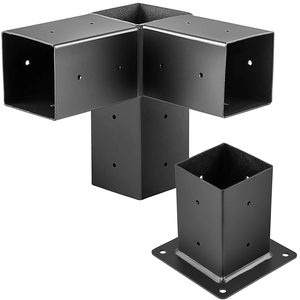 <span class=keywords><strong>Base</strong></span> para Buzón de Acero con Recubrimiento en Polvo, Anclaje para Poste de Valla - Product Image 4