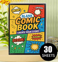 Fabricant en gros créatif intéressant matériel sécurité unisexe écologique enfants bande dessinée création livre personnalisable