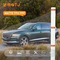 Film de protection de peinture transparent TPU PPF auto-réparateur avancé, finition mate, anti-rayures, installation facile, protection transparente