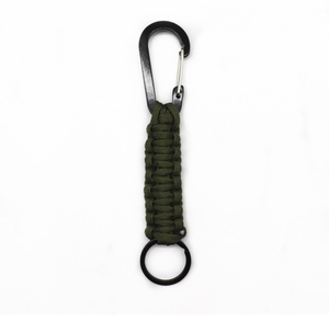 Cordon de survie pour hommes et femmes, porte-clés, <span class=keywords><strong>mousqueton</strong></span> pratique, lanière pour camping, voyage, escalade - Product Image 2