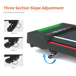 Chất Lượng Cao Điện Xách Tay Bảng Máy Chạy Bộ 0.6 HP DC Động Cơ Cho Nhà Phòng Tập Thể Dục Tập Thể Dục LED Hiển Thị Của Nhãn Hiệu nghiêng Đi Bộ Pad - Product Image 6