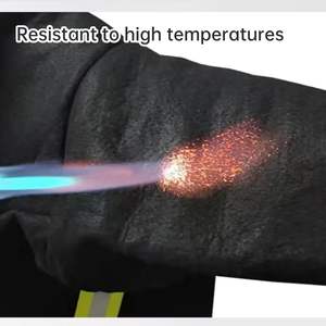 Combinaison de pompier d'urgence ignifuge de grande taille adulte 1832 °F bandes réfléchissantes résistantes au feu pour couvertures anti-feu - Product Image 5