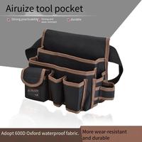 Porta attrezzi da rete portatile per la generazione di cinture da rete per posta in tessuto Oxford resistente all'usura in tela porta attrezzi