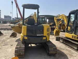 Excavadora de cadenas pequeña usada Komatsu PC40/PC50/PC55 Hitachi (motor, caja de cambios, bomba) modelo 2016 certificada en venta a precio económico - Product Image 4