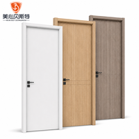 Porte intérieure en bois composite massif Mexin, insonorisée, pré-montée avec cadre, peinte sur mesure, taille personnalisée pour maison et appartement
