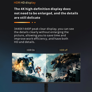 Màn hình chơi game 34 inch 180hz 540hz LED cong, màn hình chơi game mini LED 4k - Product Image 6