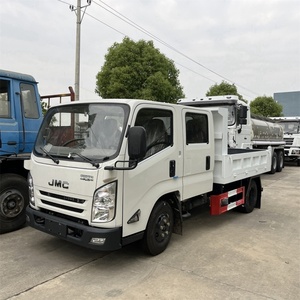 Precio de Fábrica JMC 4X2 5T Camión Volquete Mini de Cabina Doble, Pequeño Camión Volquete para Arena y Piedra - Product Image 1