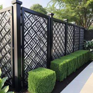 Chapa de aluminio recubierta de PE para exteriores, pasamanos fácil de instalar, balcón, cubierta, escalera, baño, Villa, centro comercial, golpe personalizable - Product Image 3