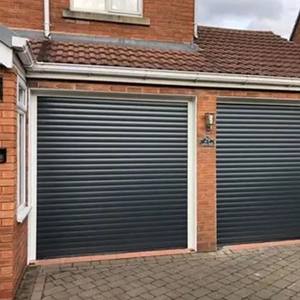 <span class=keywords><strong>Porte</strong></span> de garage <span class=keywords><strong>sectionnelle</strong></span> ZEYI Démarrage progressif / Arrêt progressif Portes de garage <span class=keywords><strong>Porte</strong></span> roulante en aluminium Garage - Product Image 4