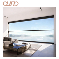 OUNA NFRC-Fenêtres Verticales à Double Glaçure, Moteur Électrique en Aluminium, Coulissantes Automatiques, Verticales à Simple Accrochage