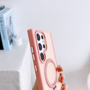 Hybride TPU PC antichoc support en métal <span class=keywords><strong>coque</strong></span> arrière de téléphone portable pour samsung <span class=keywords><strong>galaxy</strong></span> S23 S22 <span class=keywords><strong>S21</strong></span> ultra case - Product Image 6