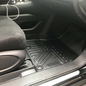 Tapis de sol de voiture en plastique TPE 5D sur mesure, ensemble complet, accessoires de voiture en plastique TPE 5D d'usine pour Tesla Model X - Product Image 3
