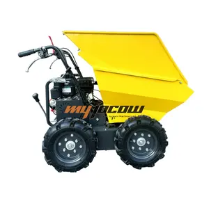 Chất lượng cao Crawler loader tự tải nhỏ Dumper với lốp xe