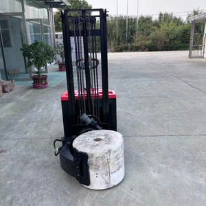 Equipo de manejo de rollos 1000kg Capacidad 2,5 m Altura de elevación <span class=keywords><strong>Material</strong></span> Elevador de rollos Apilador eléctrico con abrazadera de rollo de papel - Product Image 5