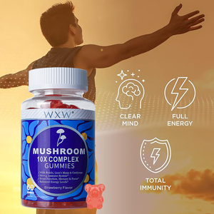 High Quality <b>Mushroom</b> <b>Gummies</b> Boost Energy Enhance Mental Health <b>Gummies</b> Candy - Product Image 2
