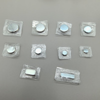 Bouton-pression magnétique invisible en PVC enduit, résistant à l'eau, prêt à être expédié, pour accessoires de sac à main DIY