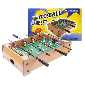 Win. Max Meja Foosball Mini Meja Sepak Bola Atas 20 Inci/Meja Permainan Sepak Bola untuk Anak-anak Mudah Disimpan