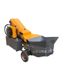 Bomba de Hormigón para Piedra Fina, Bomba para Columnas Estructurales Secundarias, Máquina de Carga Hidráulica, Bomba de Vertido de Mortero de Partículas Grandes, Bomba de Suelo - Product Image 5