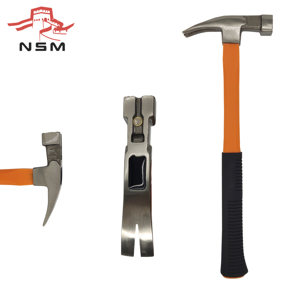 NSMTools тонкая полировальная головка из термопластичного полиуретана, ручка из волокнистого материала, молоток 16 унций