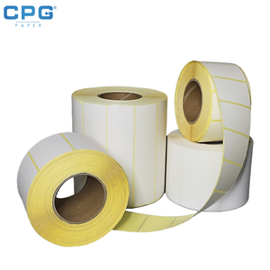 Étiquette thermique directe, étiquette code-barres, rouleau d'autocollants, autocollant vierge, étiquette d'expédition pour entrepôt, distribution, fulfillment, export - Product Image 1