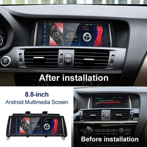 STWEI 2026 New ID6 ID7 ID8 UI Android <b>System</b> <b>Wireless</b> Carplay AUTO For BMW X3 F25 X4 F26 CIC NBT Car Video Players GPS Navi - Product Image 3