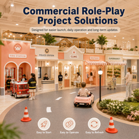 Fabricante de Parques Infantiles Interiores Modulares, Clínica de Bomberos, Calle, Tiendas, Certificación CE, Proyecto FEC