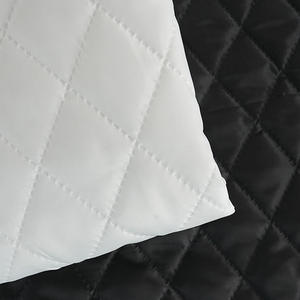 Goffratura ultrasonica 100% poliestere saia tessuto composto <span class=keywords><strong>tufo</strong></span> cotone fodera per la borsa del vestito & indumento Spray adesivo uso come feltro - Product Image 1