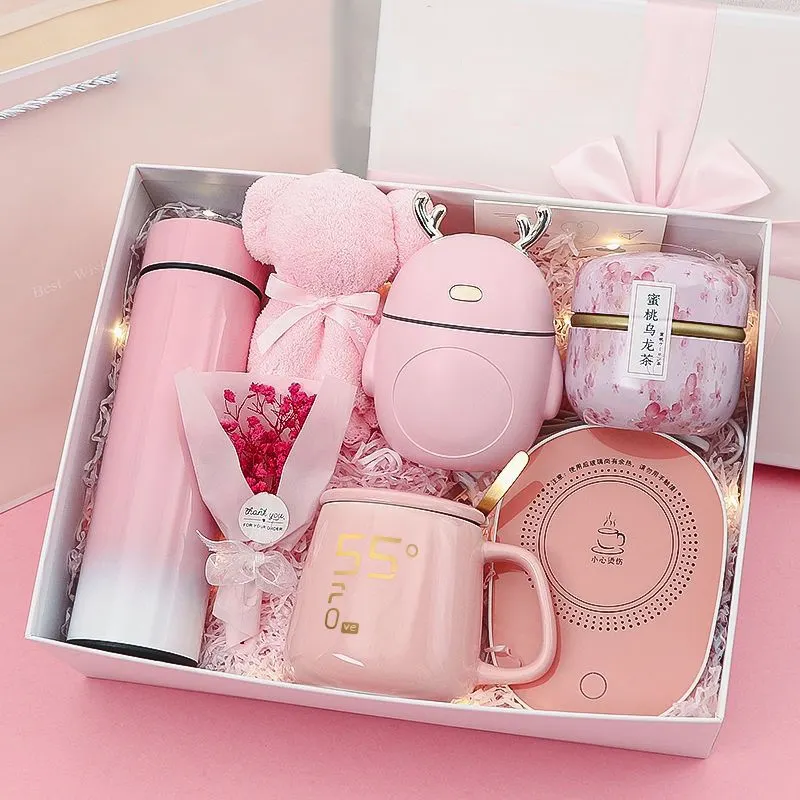 Set regalo da donna regalo Business regalo regalo intelligente tazza da caffè in ceramica per regalo